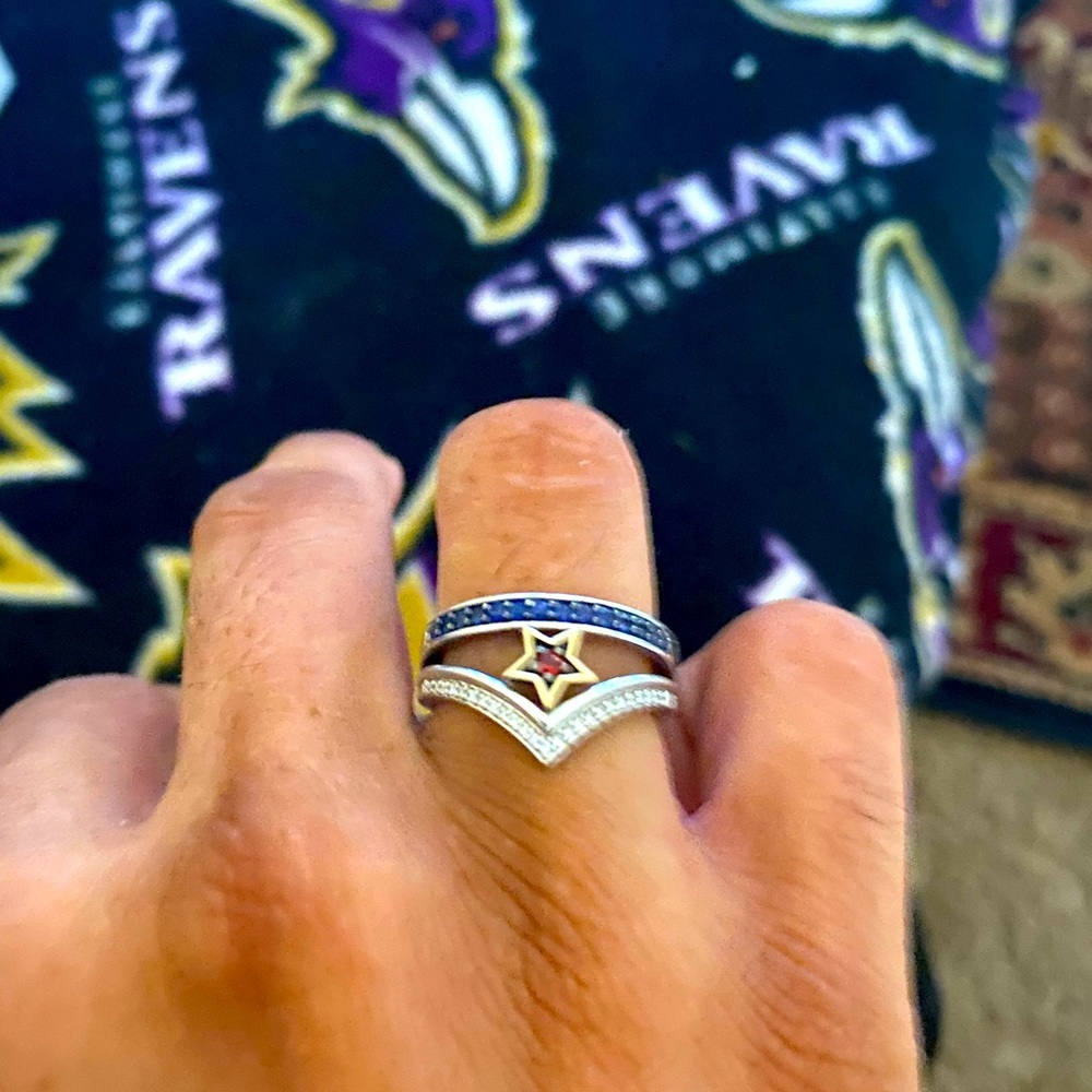 Such a beautiful ring, I never wear it.